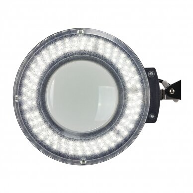 Kosmetologinė lempa LED su lupa ir stovu 24W (pastatoma ant grindų) 4