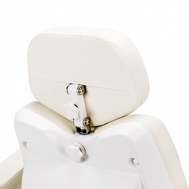 Fotel kosmetyczny elektryczny obrotowy Azzurro 873 White 10