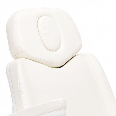 Kosmetoloģijas krēsls elektriskais grozāmais Azzurro 873 White 12