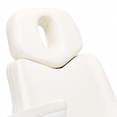 Kosmetoloģijas krēsls elektriskais grozāmais Azzurro 873 White 13