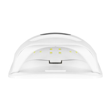 Küünelamp UV LED Glow S1 168W White Silver 3