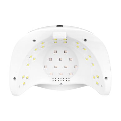 Nail lamp UV LED Glow S1 168W White Silver 4