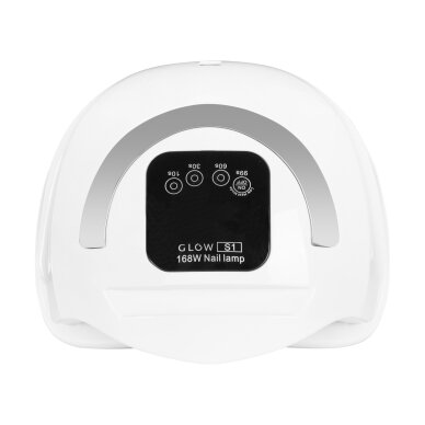 Kynsilamppu UV LED Glow S1 168W White Silver 5