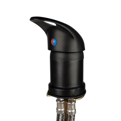 Водопроводный кран для мойки в парикмахерской GABBIANO Roma Black