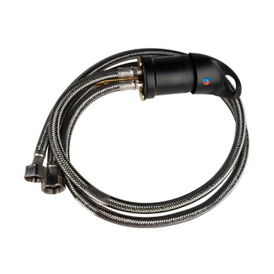 Ūdens krāns frizētavas izlietnei GABBIANO Roma Black 1 Ūdens krāns frizētavas izlietnei GABBIANO Roma Black 1