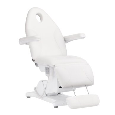 Krzesło kosmetyczne SILON BASIC ELECTRIC 3 MOTOR WHITE 2