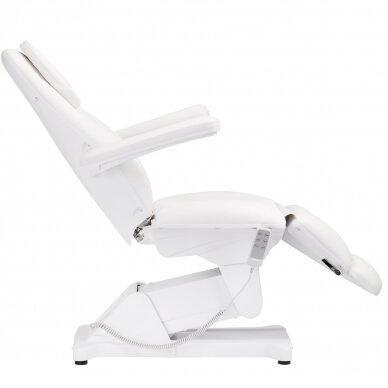 Kosmetoloģijas krēsls SILON BASIC ELECTRIC 3 MOTOR WHITE 4
