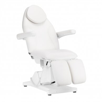 Fotel kosmetyczny Sillon Basic Electric 3 Motors Professional Pedi White