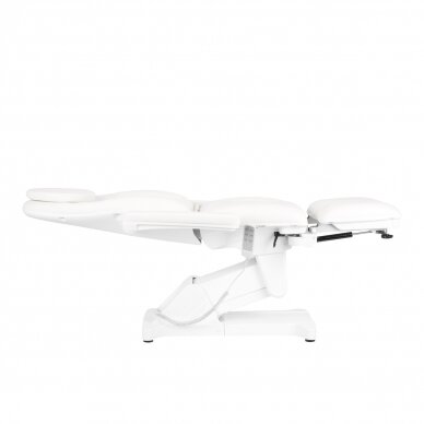 Fotel kosmetyczny Sillon Basic Electric 3 Motors Professional Pedi White 4