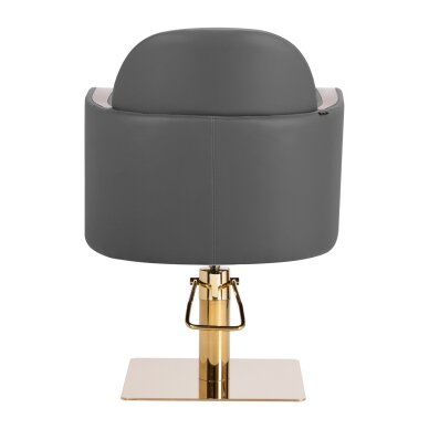 Kampaamotuoli GABBIANO PROFESSIONAL HAIRDRESSING CHAIR MALAGA GOLD GREY 3 Kampaamotuoli GABBIANO PROFESSIONAL HAIRDRESSING CHAIR MALAGA GOLD GREY 3