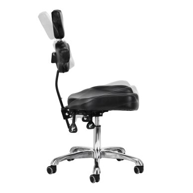 Beautician stool TATTOO PRO INK 973 BLACK 4 Beautician stool TATTOO PRO INK 973 BLACK 4