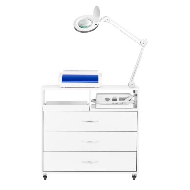SET: Exo Podo Line manicure nail file + Y-200 cosmetic trolley + ELEGANTE cosmetic LED lamp + UV-C Blue sterilizer 2