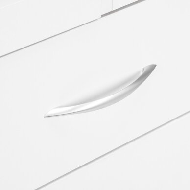 KOMPLEKTS: Exo Podo Line manikīra nagu vīle + Y-200 kosmētikas ratiņi + ELEGANTE kosmētiskā LED lampa + UV-C zils sterilizators 8