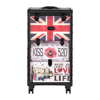 Friseurwagen Gabbiano C12 Schwarz 3 Friseurwagen Gabbiano C12 Schwarz 3