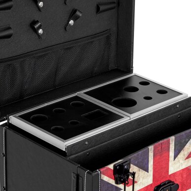 Friseurwagen Gabbiano C12 Schwarz 8 Friseurwagen Gabbiano C12 Schwarz 8