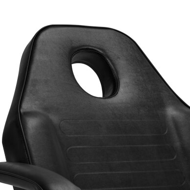 Kosmetoloģijas krēsls HYDRAULIC BASIC 210 BLACK 10