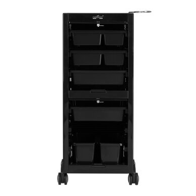 Friziera ratiņi GABBIANO HAIRDRESSER HELPER 68C BLACK 5