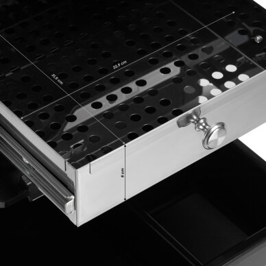 Pomocnik fryzjerski ze sterylizatorem GABIANNO 68 Black 9 Pomocnik fryzjerski ze sterylizatorem GABIANNO 68 Black 9