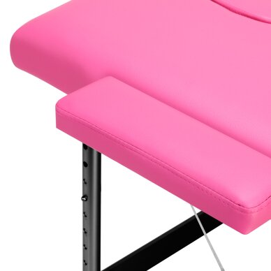 Kokkupandav massaažilaud Activ Fizjo 2 Alu Pink Black 6