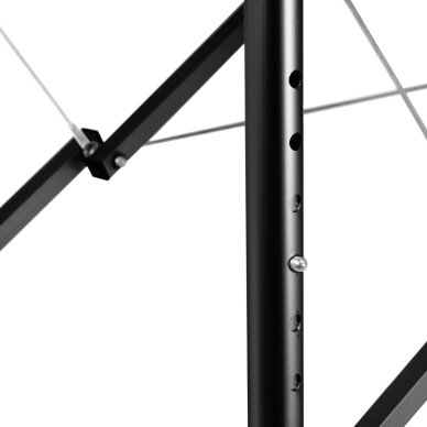 Складной массажный стол Activ Fizjo 2 Alu Pink Black 10