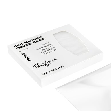 PRO INK Quadratische Folie für Spulen-Tätowiermaschinen 250 Stk. 1