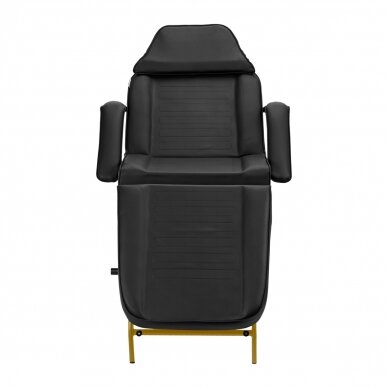 Cosmetology chair BEAUTY CHAIR 557G MODEL GOLD BLACK 3