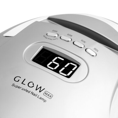 Nagu lampa UV LED Glow F2 220W Silver 2