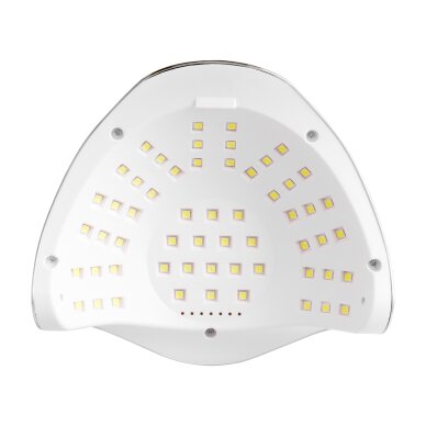 Nagų lempa UV LED Glow F2 220W Silver 5