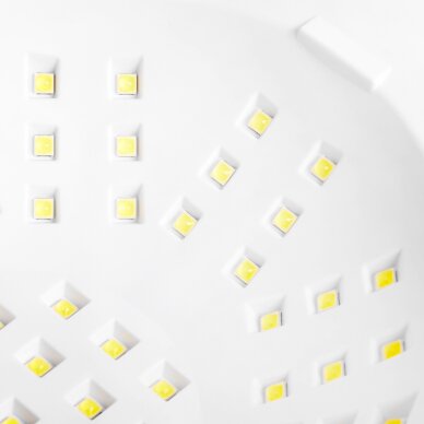 Lampa do paznokci UV LED Glow F2 220W Silver 6
