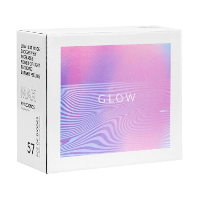 Nail lamp UV LED Glow F2 220W Silver 7