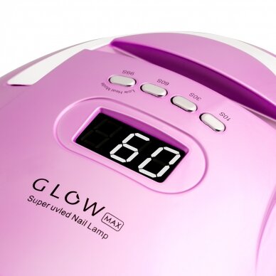 Лампа для ногтей UV LED Glow F2 220W Pink 2