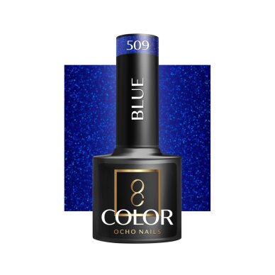 OCHO NAILS Lakier hybrydowy Blue 509, 5 g