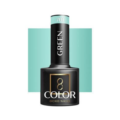 OCHO NAILS Lakier hybrydowy Green 701, 5 g