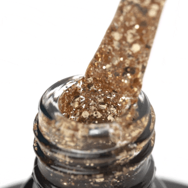 Lakier hybrydowy OCHO NAILS Glitter G04, 5 g 2