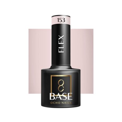 OCHO NAILS Flex Base 153 hybrydowa baza do paznokci, 5 g OCHO NAILS Flex Base 153 hybrydowa baza do paznokci, 5 g