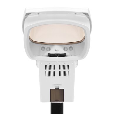 Kirpyklų garų sauna plaukams su aktyviu ozonu Gabbiano 408D White 9