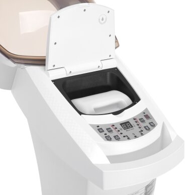 Kirpyklų garų sauna plaukams su aktyviu ozonu Gabbiano 408D White 11 Kirpyklų garų sauna plaukams su aktyviu ozonu Gabbiano 408D White 11