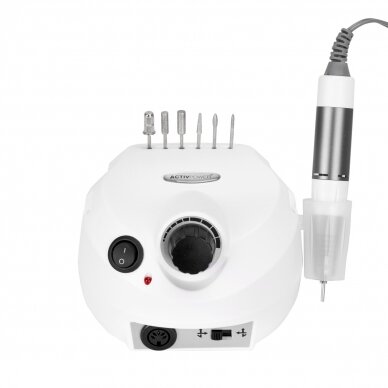 Nail drill for manicure Activ Power J202 65W White 1