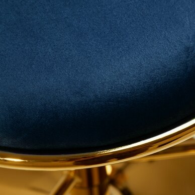 Барный стул 4RICO ROMAN VELVET SEABLUE 4