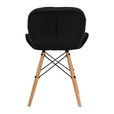 Стул 4Rico QS-186 Scandi Velvet Black 3 Стул 4Rico QS-186 Scandi Velvet Black 3