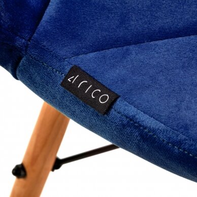 Chair 4Rico QS-186 Scandi Velvet Blue 6
