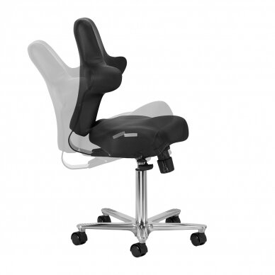 Kosmetologi jakkara Azzurro Special 152 Black 5