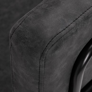 Парикмахерское кресло Gabbiano Professional Hairdressing Chair Katania Loft Old Leather Black 5