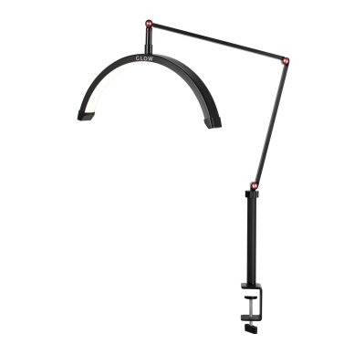 Cosmetology desk LED lamp for manicure Glow MX3 Black 2
