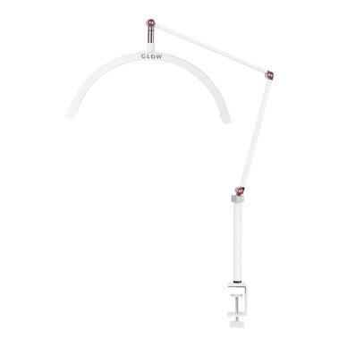 Kosmetologinė stalinė LED lempa manikiūrui Glow MX3 White 1 Kosmetologinė stalinė LED lempa manikiūrui Glow MX3 White 1