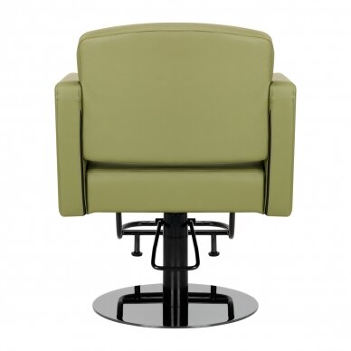 Fotel fryzjerski Gabbiano Professional Hairdressing Chair Turin Black Green 3