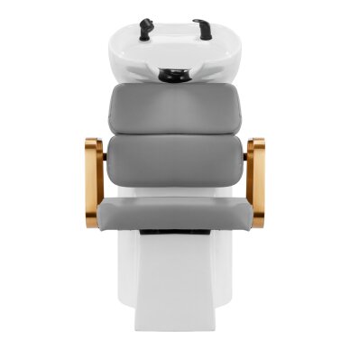 Hairdressing salon sink Gabbiano Porto Gold Grey 2