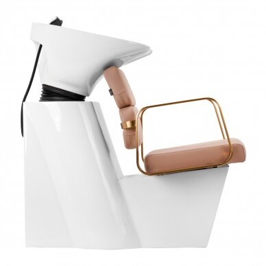Friseur waschbecken Gabbiano Porto Gold Biege 1