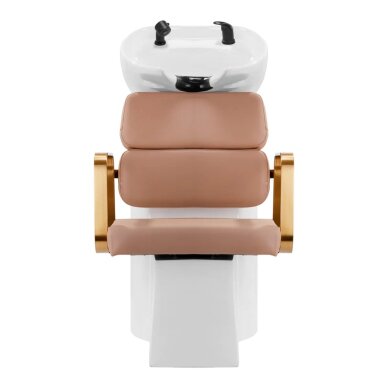 Friseur waschbecken Gabbiano Porto Gold Biege 2