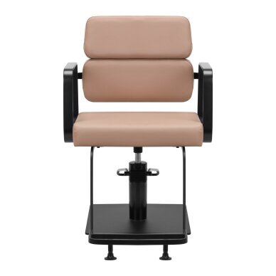 Friseurstuhl Gabbiano Porto Black Biege 1